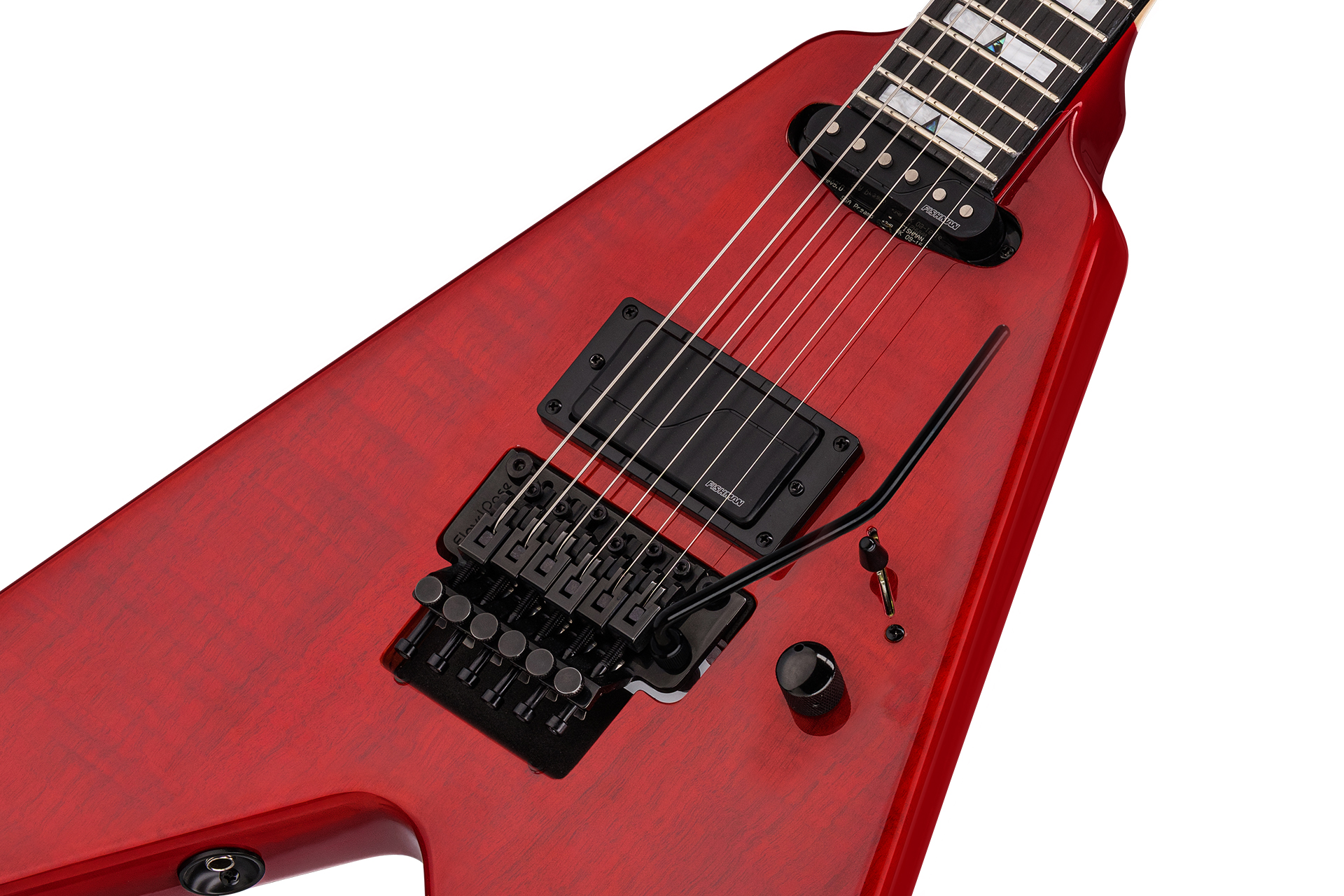Shark Series WH-1- Majesty Red Blackburst Transparent High Polish 